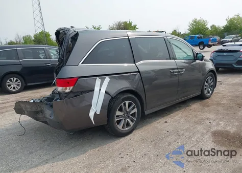 2015 Honda Odyssey Touring/Touring Elite from USA, damaged, VIN 5FNRL5H90FB091554